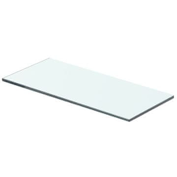 Vidaxl vidaXL Prozorna steklena plošča 40x12 cm
