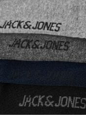 Jack&Jones 10 PACK - moške nogavice JACJENS 12125756 Dark Grey Melange
