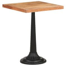 Vidaxl Bistro miza 60x60x76 cm trden akacijev les