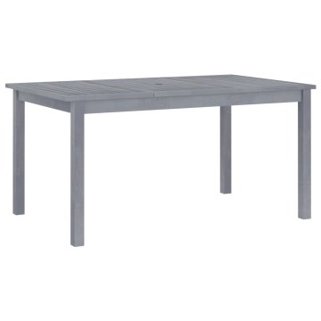 Vidaxl Vrtna jedilna miza 150x90x74 cm trden akacijev les