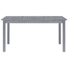 Vidaxl Vrtna jedilna miza 150x90x74 cm trden akacijev les