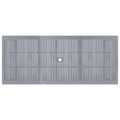 Vidaxl Vrtna jedilna miza 215x90x74 cm trden akacijev les