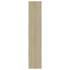 Vidaxl Knjižna omara sonoma hrast 40x35x180 cm iverna plošča