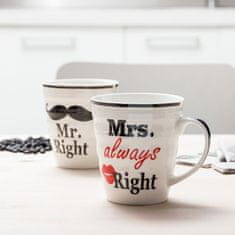 PartyBox Set skodelic Mr. Right & Mrs. Always right
