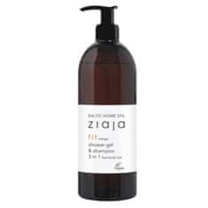 Ziaja Baltic Home Spa Fit 3-v-1 gel za tuširanje in šampon (Shower Gel & Shampoo) 500 ml