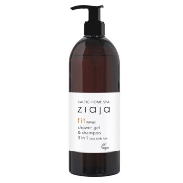 Ziaja Gel in šampon za prhanje 3 v 1 Baltic Home Spa Fit (gel in šampon za prhanje) 500 ml
