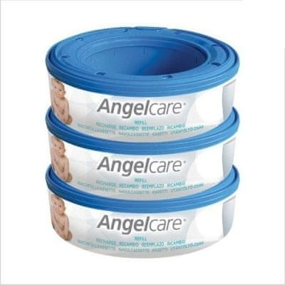 Angelcare Angelcare kasete za rezervne košare za plenice, 3 kos