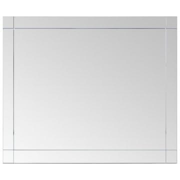 Vidaxl Stensko ogledalo 80x60 cm steklo