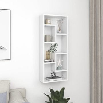 Vidaxl vidaXL Stenska polica bela 36x16x90 cm material na osnovi lesa