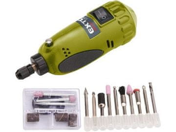 Extol Craft Mini vrtalnik/brusilnik (404121) s transformatorjem, 18V