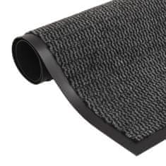 Vidaxl Protiprašni predpražnik pravokotni taftani 60x90 cm antracit