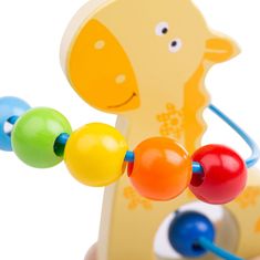 Bigjigs Toys Bigjigs Baby Labirint na kolesih žirafa