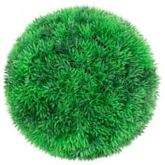Vidaxl Umetni pušpani okrogli 2 kosa 22 cm