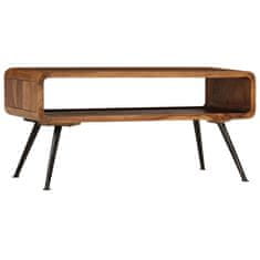 Vidaxl Klubska mizica iz trdnega palisandra 95x40x45 cm