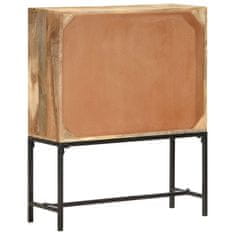 Vidaxl Visoka omarica 80x30x100 cm trden mangov les