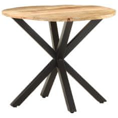Vidaxl Stranska mizica 68x68x56 cm trden mangov les