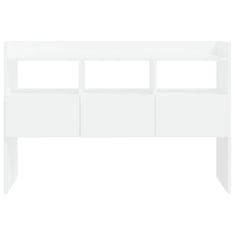 Vidaxl Komoda bela 105x30x70 cm iverna plošča