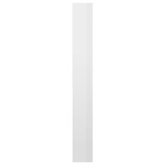 Vidaxl Omara za pralni stroj visok sijaj bela 64x24x190 cm