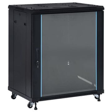 Vidaxl Omrežna omarica 18U z nogami 19 IP20 800x600x1000 mm