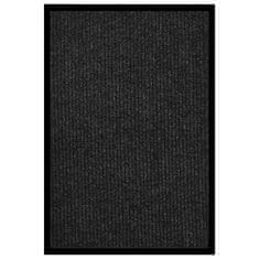 Vidaxl Predpražnik črtast antracit 80x120 cm