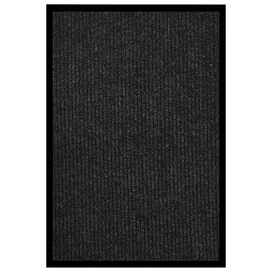 Vidaxl Predpražnik črtast antracit 80x120 cm