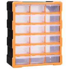 Greatstore Organizator z 18 predali 38x16x47 cm