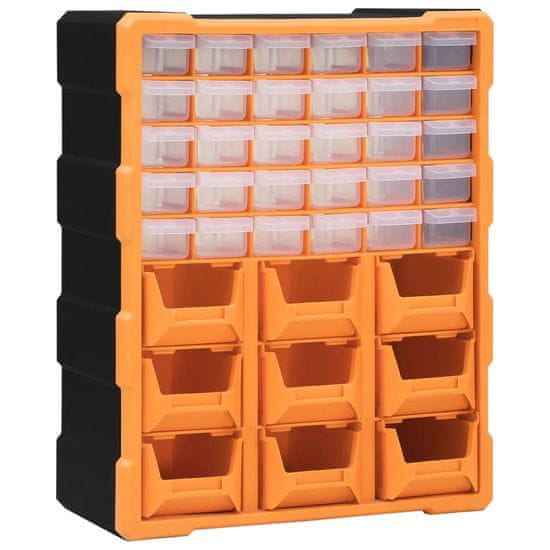 Greatstore Organizator z 39 predali 38x16x47 cm