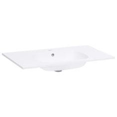 Vidaxl Vgradni umivalnik 605x460x105 mm SMC bel