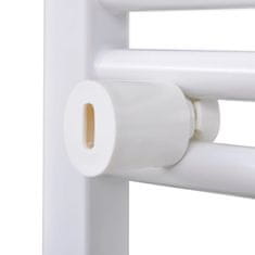 Vidaxl Kopalniški cevni radiator za centralno ogrevanje raven 600x1160 mm