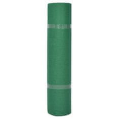 Vidaxl Razstavna preproga enobarvna 1,6x12 m zelena