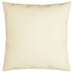 Vidaxl Okrasne blazine 4 kosi krem 60x60 cm blago