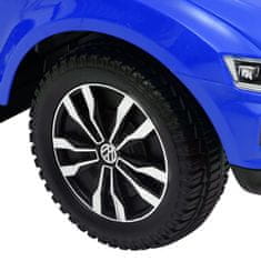 Greatstore Otroški poganjalec avto Volkswagen T-Roc moder