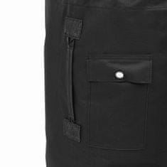 shumee Potovalna torba vojaškega stila 85 L črne barve