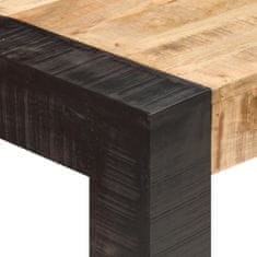 Vidaxl Jedilna miza 140x70x76 cm trden robusten mangov les