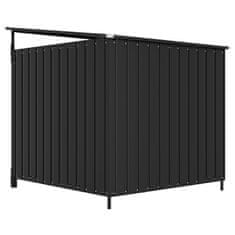 Vidaxl Zunanji pasji boks 133x133x113 cm
