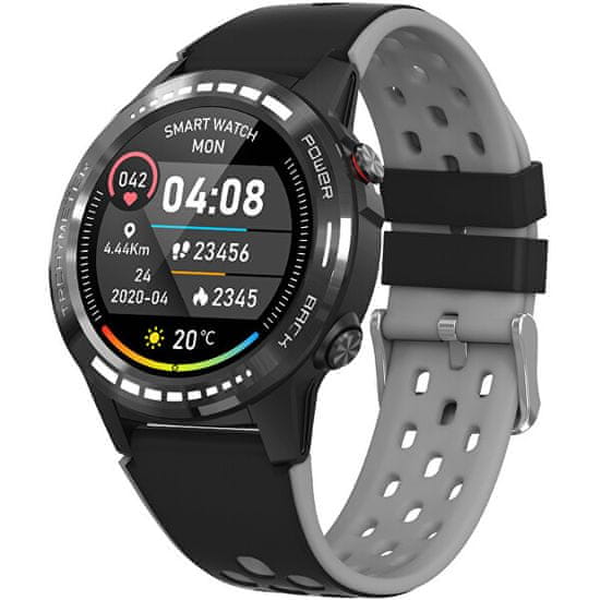 Wotchi GPS Smartwatch W70G s kompasom, barometrom in višinometrom - Black