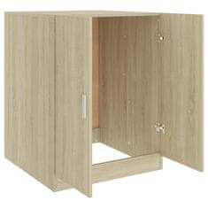 Vidaxl Omara za pralni stroj sonoma hrast 71x71,5x91,5 cm