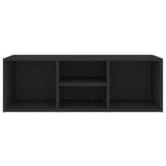 Vidaxl Klop za shranjevanje čevljev črna 105x35x35 cm iverna plošča