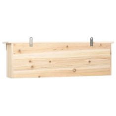 Greatstore Hišica za vrabce s 5 prostori 68x15x21 cm les jelke