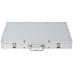 Vidaxl Poker Set s 1000 Žetoni Aluminij