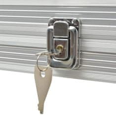 Vidaxl Poker Set s 500 Laserskimi Žetoni Aluminij