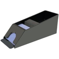 Vidaxl Kombiniran Poker/Blackjack Set s 600 Laserskimi Žetoni Aluminij