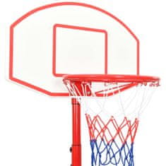 Greatstore Prenosni košarkarski komplet nastavljiv 200-236 cm