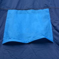 shumee Šotor za kampiranje za 9 oseb temno modre in modre barve