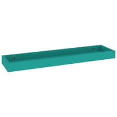 Vidaxl Stenske police Loggia 2 kosa modre 60x15x4 cm MDF