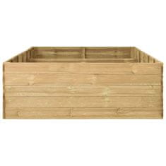 Vidaxl Visoka greda 300x150x54 cm impregnirana borovina
