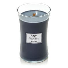 Woodwick Vaza za dišeče sveče velika Indigo Suede 609,5 g