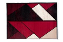 Chemex Preproga Scarlet Belgijska Moderna 3875 Kremna Rdeča Črna 80x150 cm