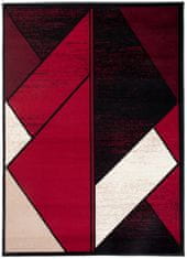 Chemex Preproga Scarlet Belgijska Moderna 3875 Kremna Rdeča Črna 80x150 cm
