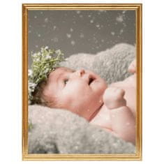 Vidaxl Foto okvirji 5 kosov namiznii zlati 28x35 cm MDF
